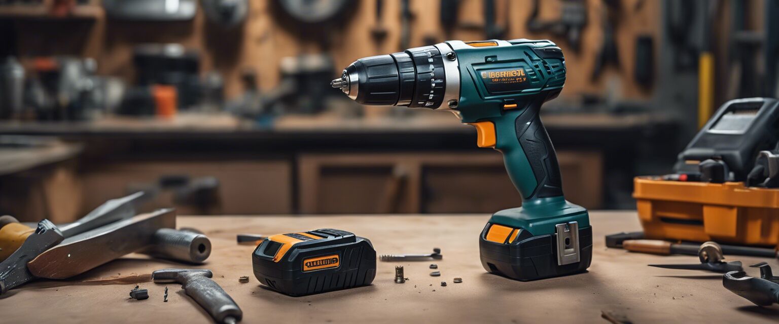 Cordless drill workshop image