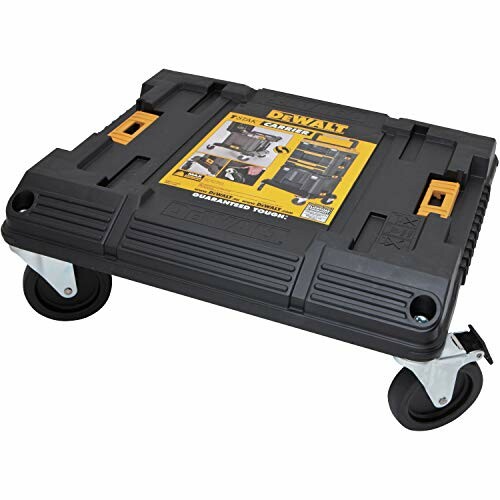 Dewalt toolbox dolly with casters for mobility