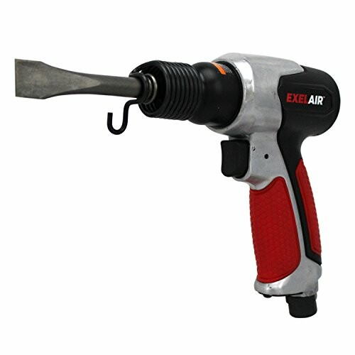 ExelAir air hammer with red and black grip