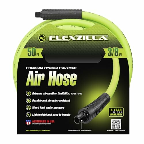 Flexzilla 50 ft air hose packaging