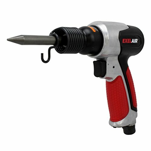 Pneumatic air hammer with red handle