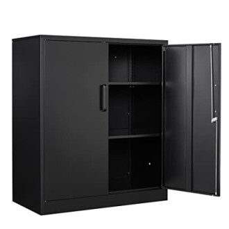 Yizosh Metal Garage Storage Cabinet