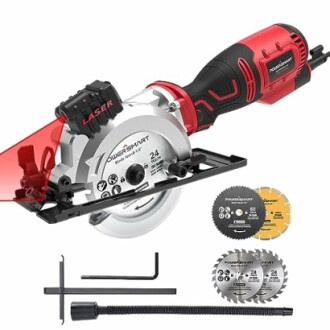 PowerSmart 5.8 Amp Mini Circular Saw