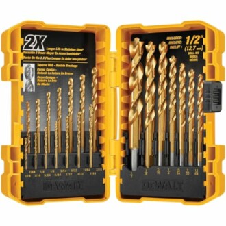 DEWALT Titanium Nitride Coated Drill Bit Set