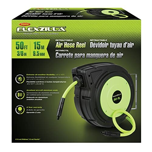 Flexzilla Retractable Air Hose Reel