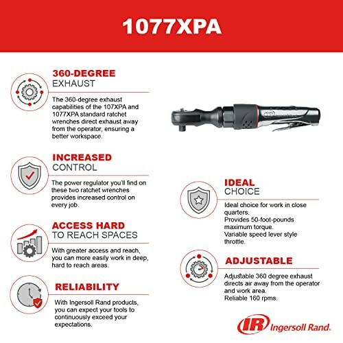 Ingersoll Rand 1077XPA Air Ratchet Wrench