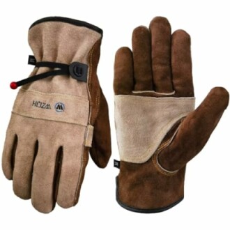 WZQH Leather Work Gloves